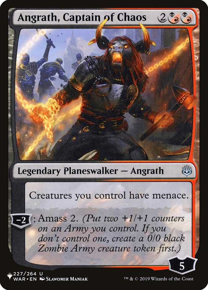 Angrath, Captain of Chaos (WAR-U-LIST)