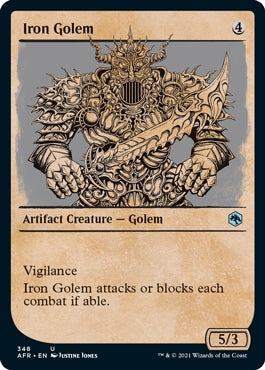 Iron Golem [#348 Showcase] (AFR-U)