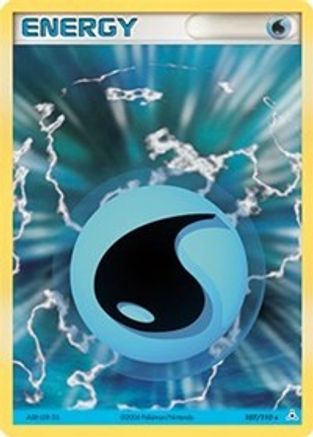 Water Energy (HP 107/110) Holo Rare - Near Mint Holofoil