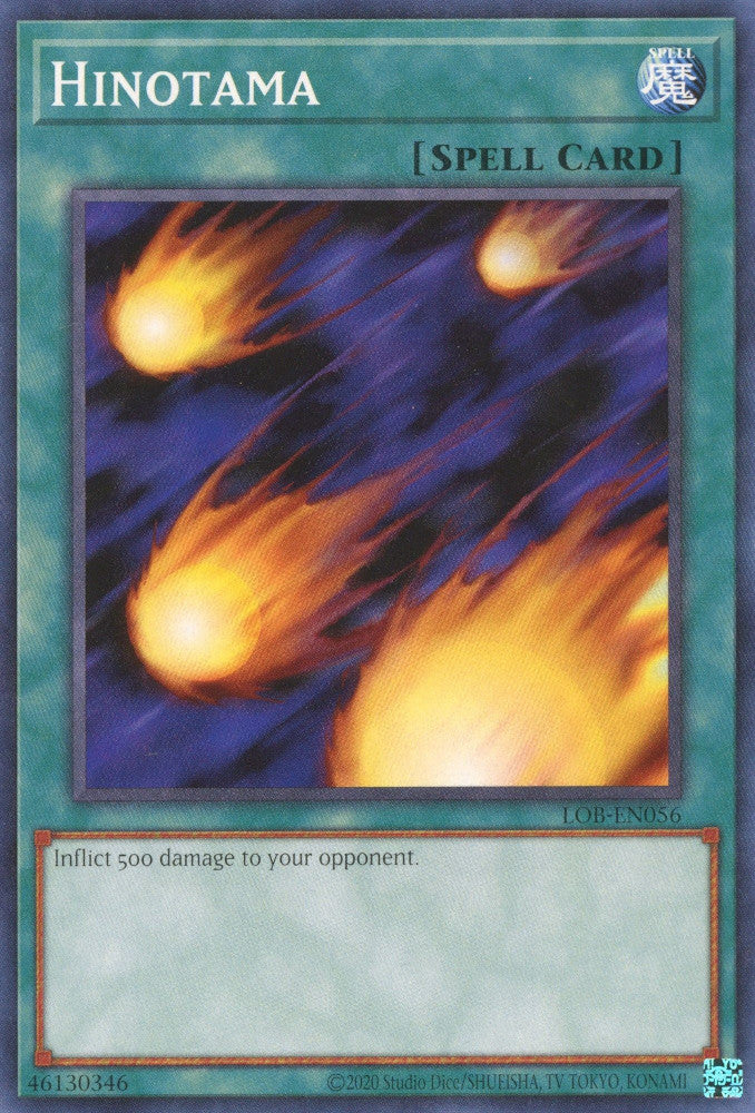 Hinotama (LOB-EN056 (c) 2020 25th Anniversary) Common - Near Mint Unlimited