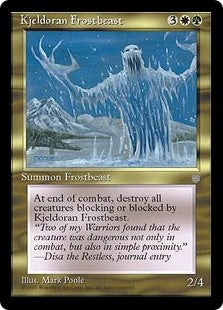 Kjeldoran Frostbeast (ICE-U)