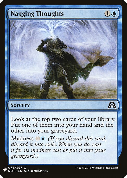 Nagging Thoughts [Mystery Booster #0442] (SOI-C)