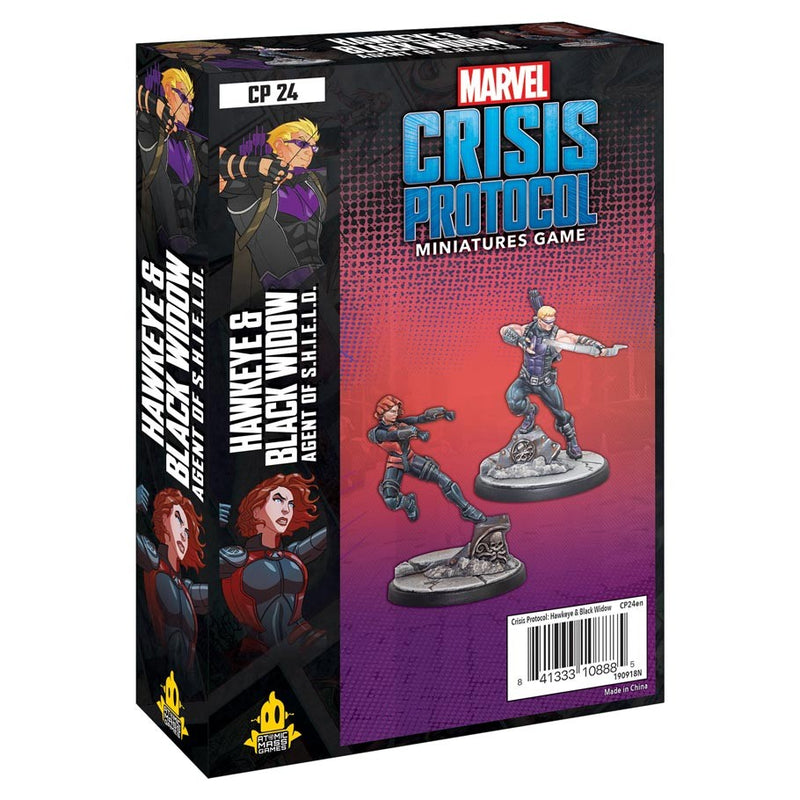 Marvel: Crisis Protocol (CP24) - Character Pack: Hawkeye & Black Widow