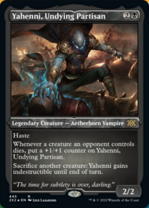 Yahenni, Undying Partisan [#445 Etched Foil] (2X2-R)