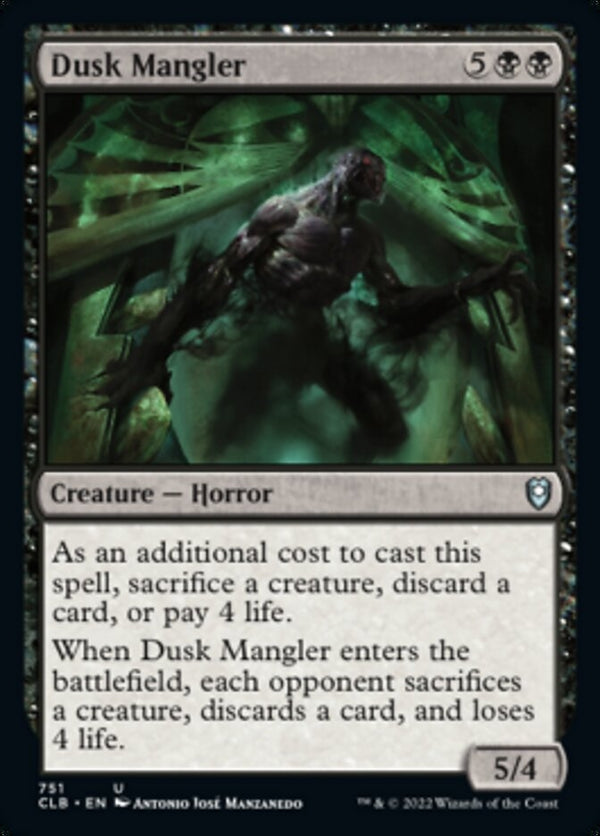 Dusk Mangler [#751 Commander Decks] (CLB-U)