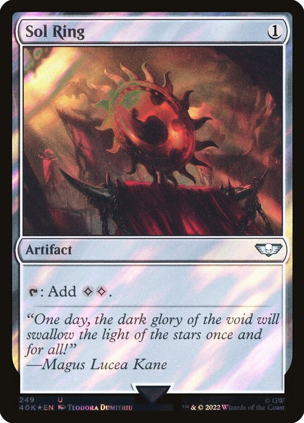 Sol Ring [#249 Surge Foil] (40K-U-FOIL)