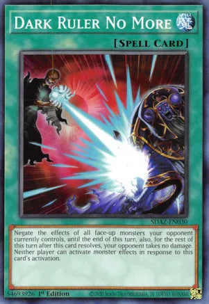 Dark Ruler No More (SDAZ-EN030) 1st Edition
