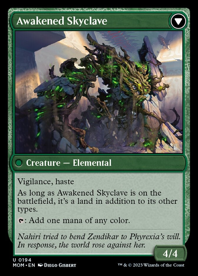 Invasion of Zendikar // Awakened Skyclave [