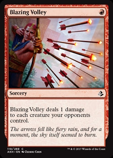 Blazing Volley (AKH-C)