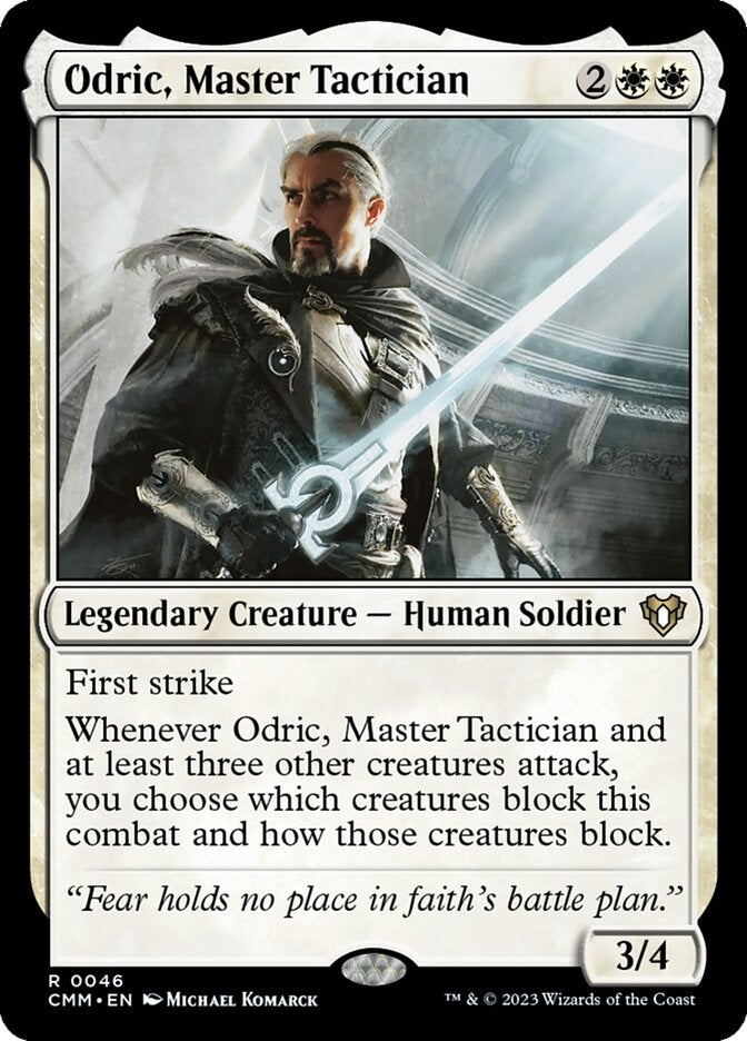 Odric, Master Tactician [#0046] (CMM-R)