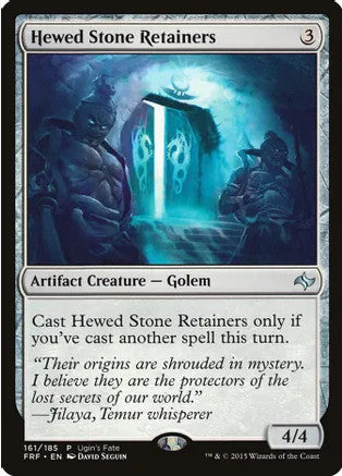 Hewed Stone Retainers - Ugin's Fate Promos (FRF_UGIN)