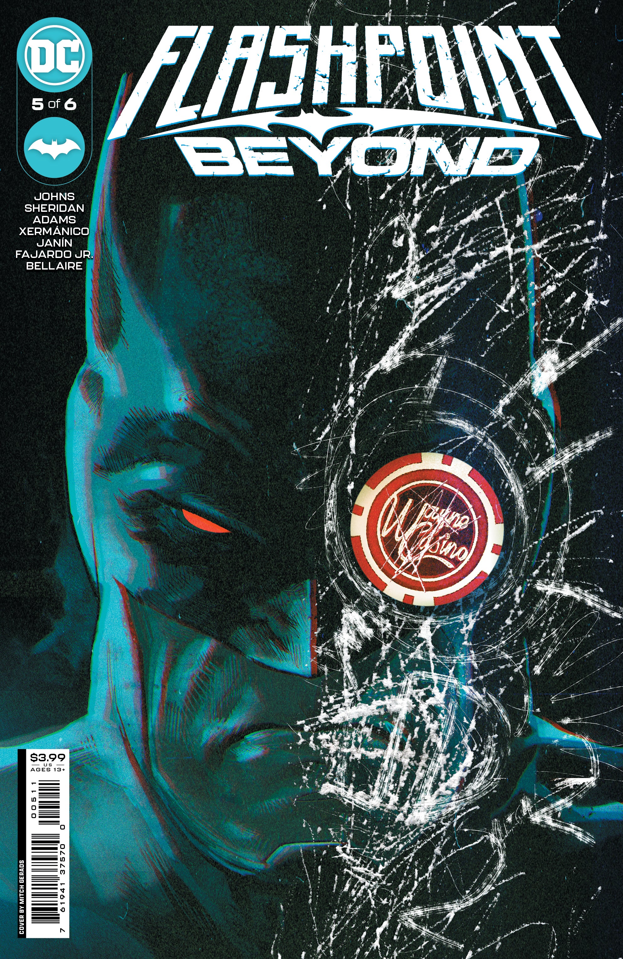 FLASHPOINT BEYOND #5 (OF 6) CVR A MITCH GERADS