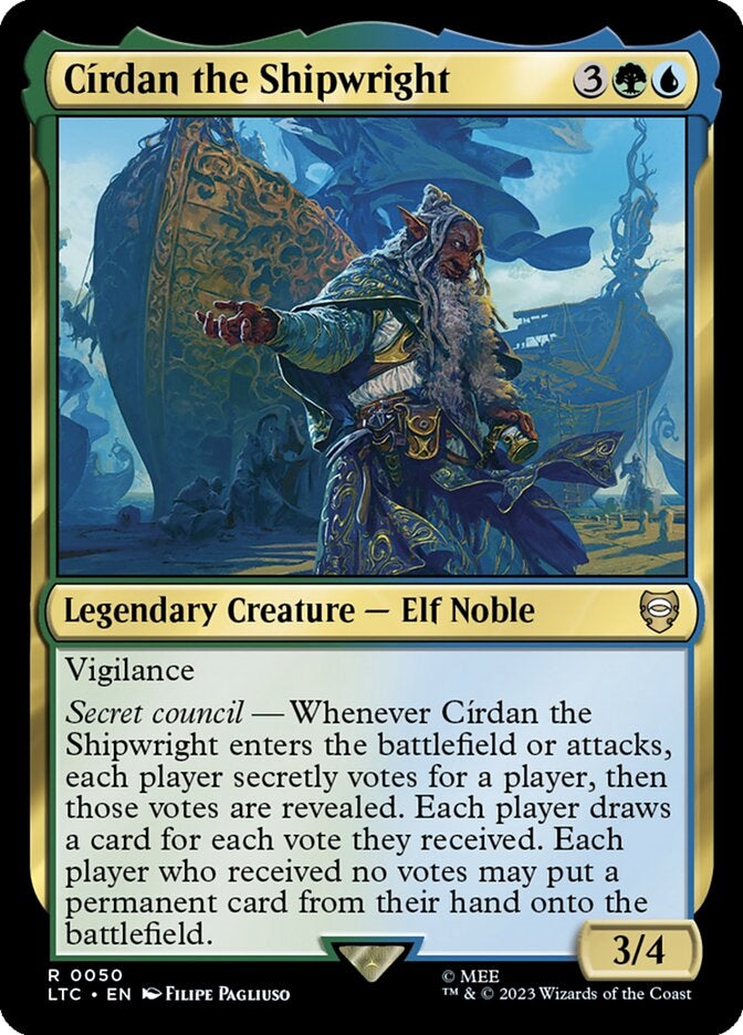 Cirdan the Shipwright [