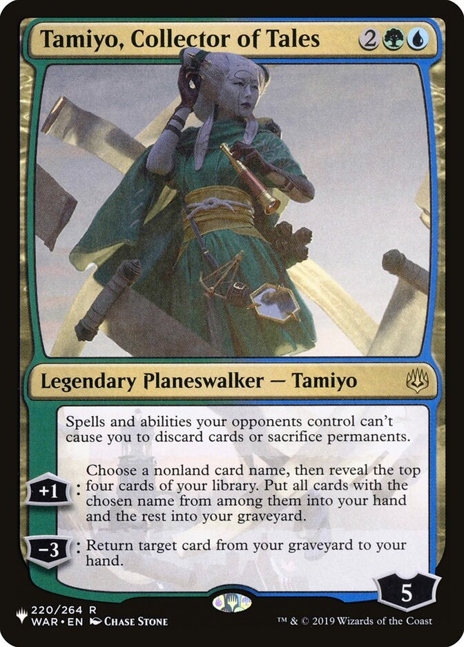 Tamiyo, Collector of Tales (WAR-R-LIST)