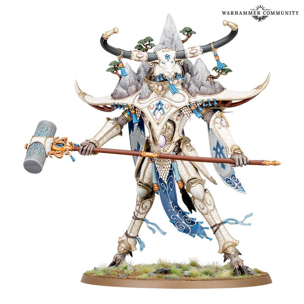 Age of Sigmar: Lumineth Realm-Lords - Avalenor The Stoneheart King