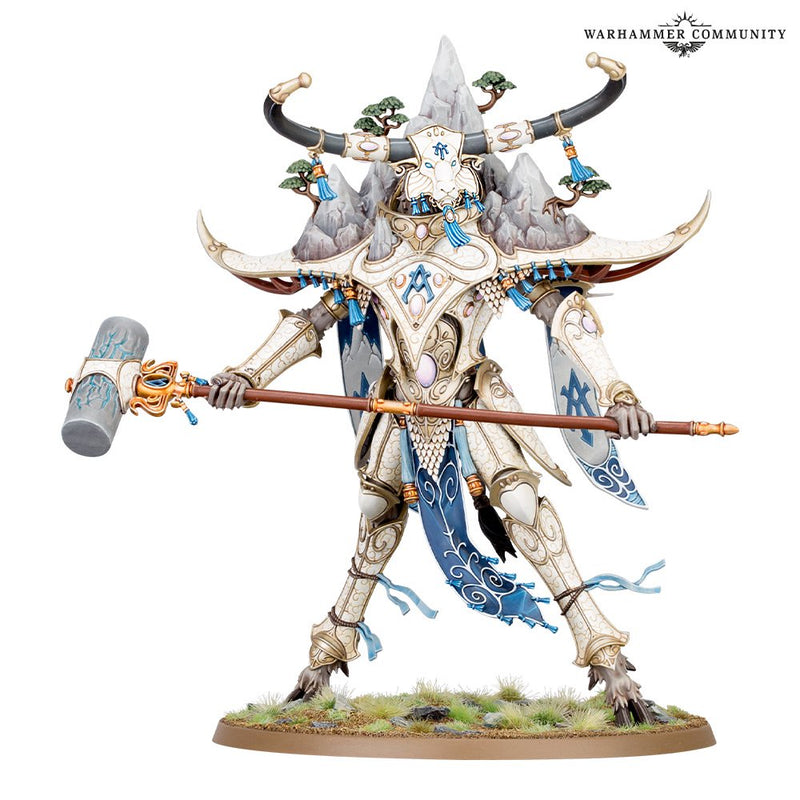 Age of Sigmar: Lumineth Realm-Lords - Avalenor The Stoneheart King