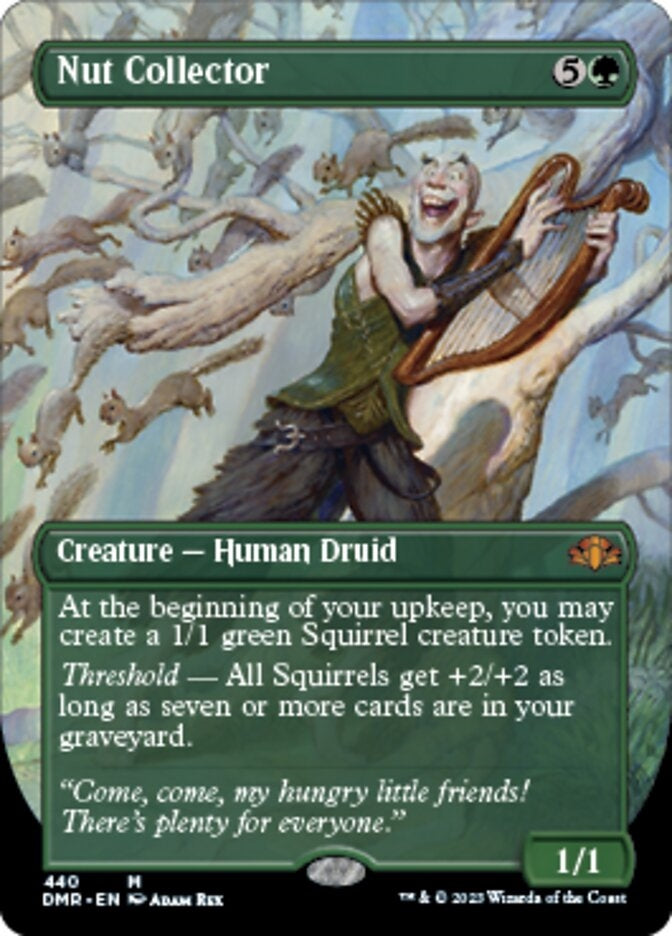Nut Collector [#440 Alternate Art Borderless] (DMR-M)