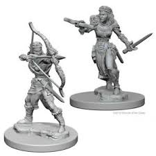 D&D: Nolzur's Marvelous Miniatures - Elf Female Ranger W01