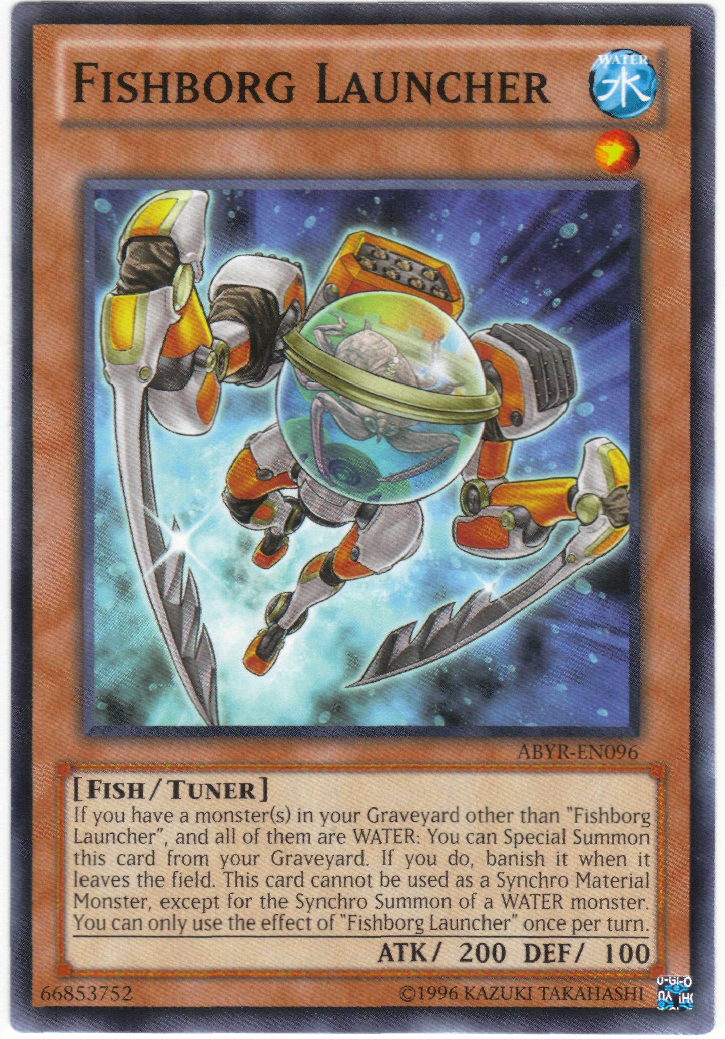 Fishborg Launcher (ABYR-EN096) Common - Near Mint Unlimited