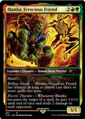Blanka, Ferocious Friend [#431] (SLD-R)