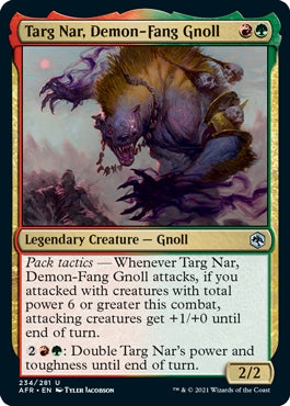 Targ Nar, Demon-Fang Gnoll (AFR-U)