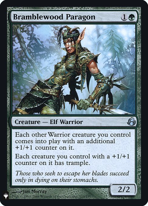 Bramblewood Paragon [Mystery Booster Retail Foils #065] (MOR-U-FOIL)