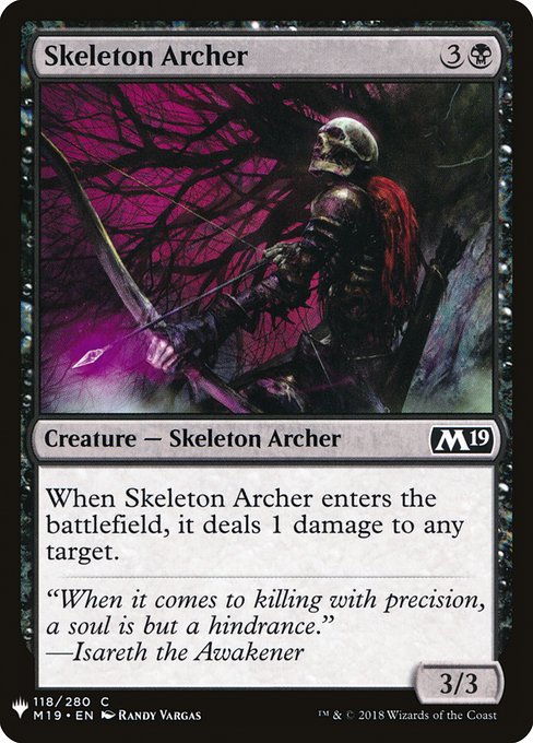 Skeleton Archer [Mystery Booster #0775] (M19-C)