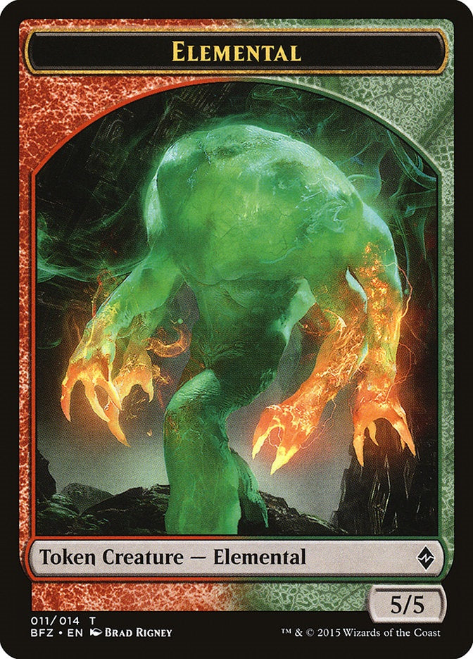 Elemental Token [011/014](BFZ-C)