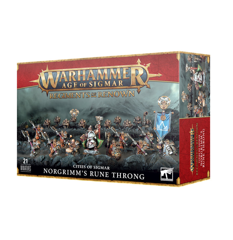 Age of Sigmar: Cities of Sigmar - Norgrimm's Rune Throng