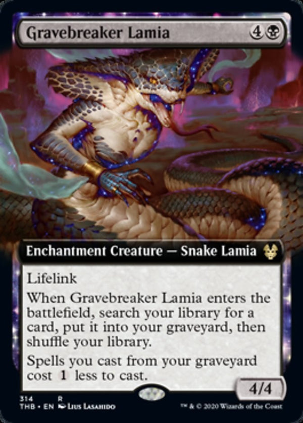 Gravebreaker Lamia [#314 Extended Art] (THB-R)