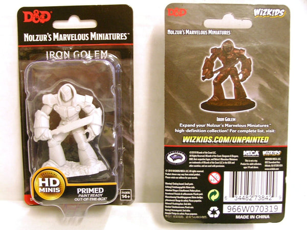 D&D: Nolzur's Marvelous Miniatures - Iron Golem W10