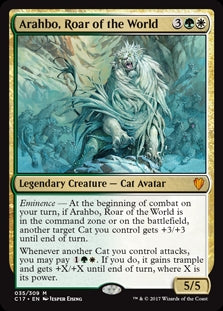 Arahbo, Roar of the World (C17-M-FOIL)