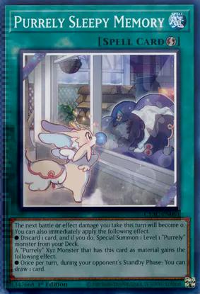 Purrely Sleepy Memory (CYAC-EN061) Common - Near Mint 1st Edition