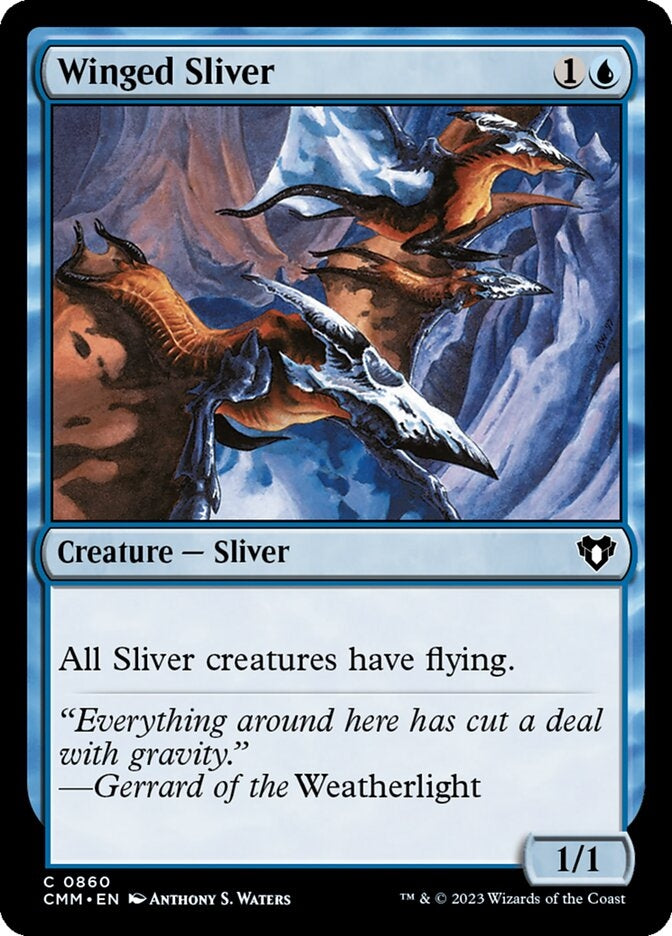 Winged Sliver [#0860 Reprints] (CMM-C)