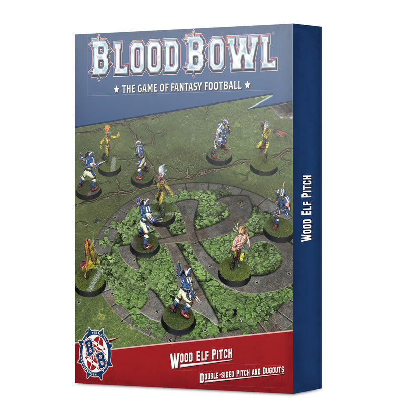 Blood Bowl: Second Season Edition - Pitch and Dugout Set: Wood Elf