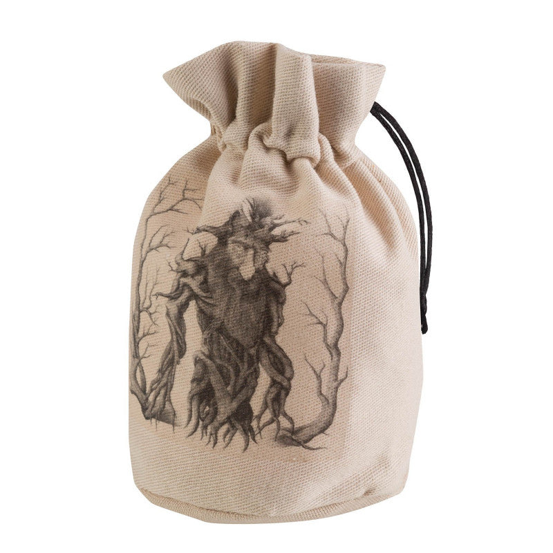 Q Workshop: Dice Bag - Forest: Beige/Black