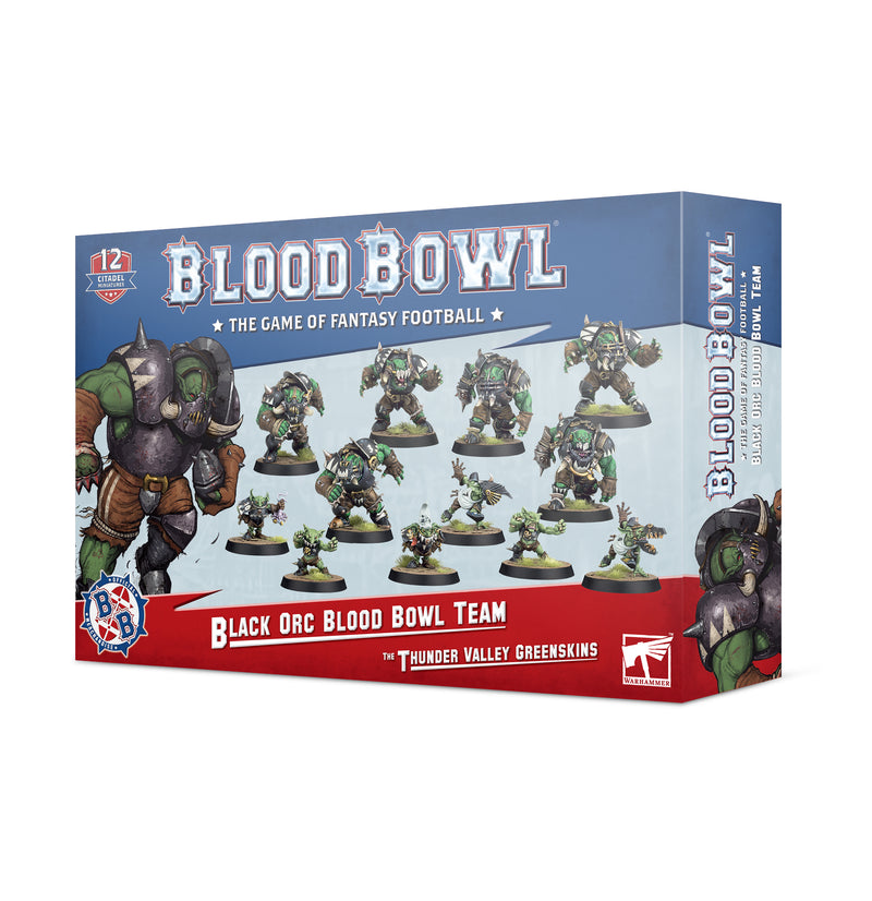 Blood Bowl: Second Season Edition - Team: Black Orc - The Thunder Valley Greenskins