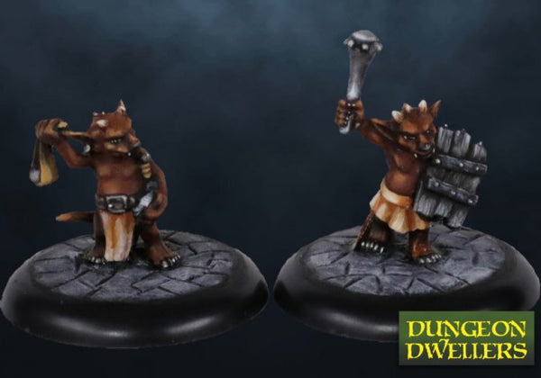 Dungeon Dwellers 07009: Ratpelt Kobolds (2) (Sep)