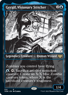 Geralf, Visionary Stitcher [#319 Showcase] (VOW-R)