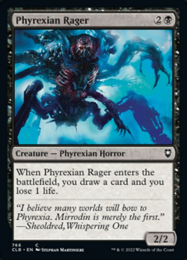 Phyrexian Rager [#766 Commander Decks] (CLB-C)