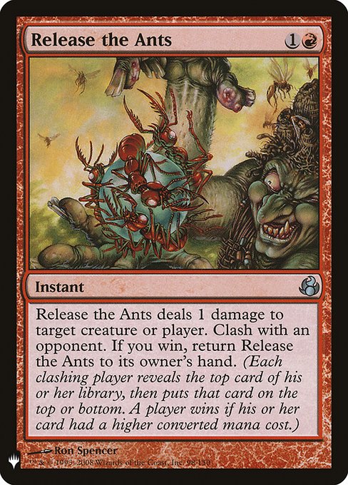 Release the Ants [Mystery Booster #1038] (MOR-U)