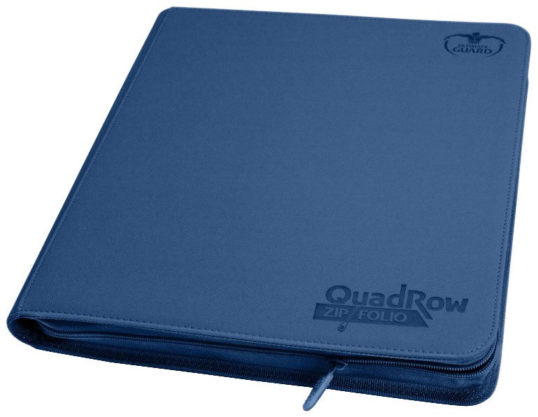 Ultimate Guard 12-Pocket Quadrow Zip Folio Xenoskin - Dark Blue