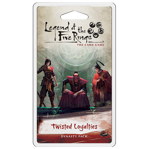Legend of the Five Rings LCG: (L5C36) Temptations Cycle - Twisted Loyalties Dynasty Pack