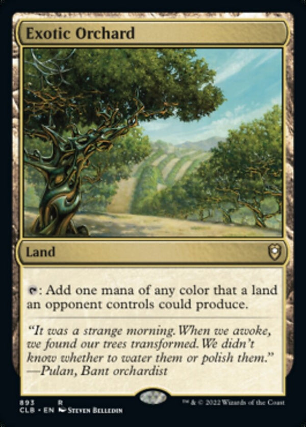 Exotic Orchard [#893 Commander Decks] (CLB-R)