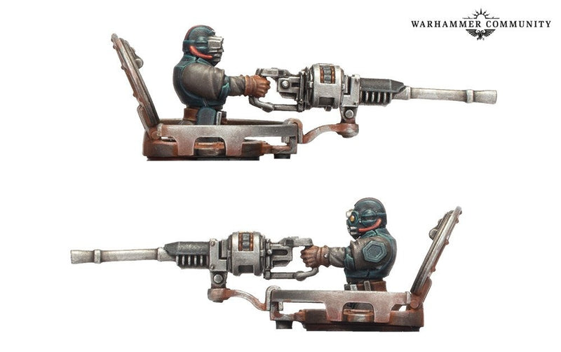 Necromunda: Cargo-8 Ridgehauler Gunner Framers