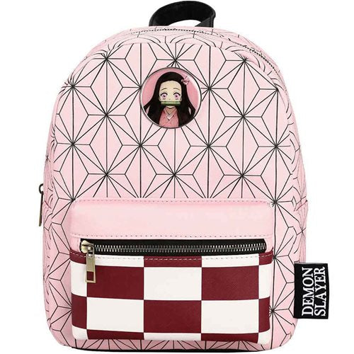 Demon Slayer Nezuko Metal Badge Mini-Backpack