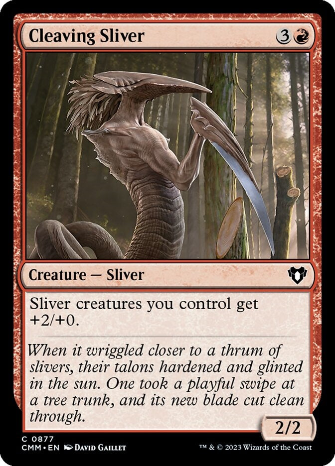Cleaving Sliver [#0877 Reprints] (CMM-C)