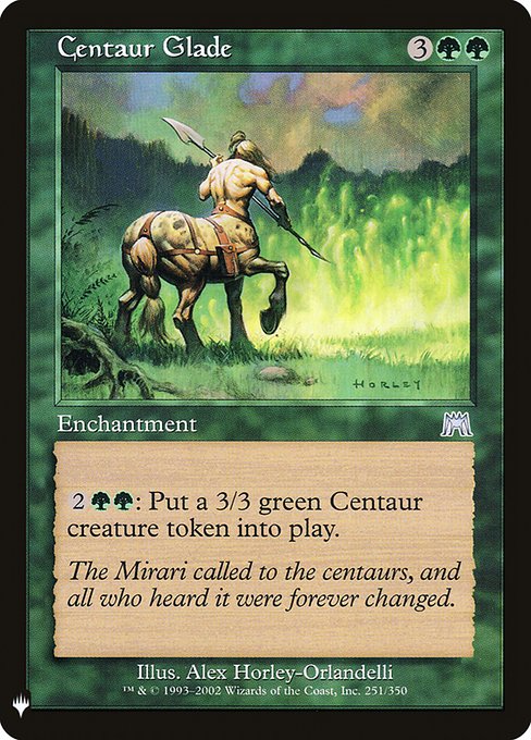 Centaur Glade [Mystery Booster #1159] (ONS-U)