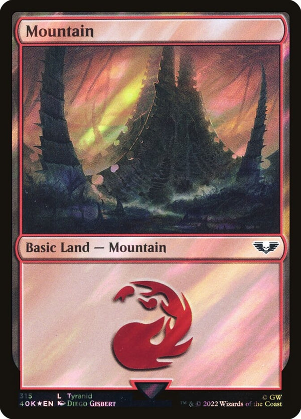 Mountain [#315 Surge Foil] (40K-C-FOIL)