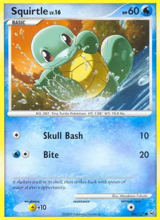 Squirtle (96/127) Reverse Holo Light Play